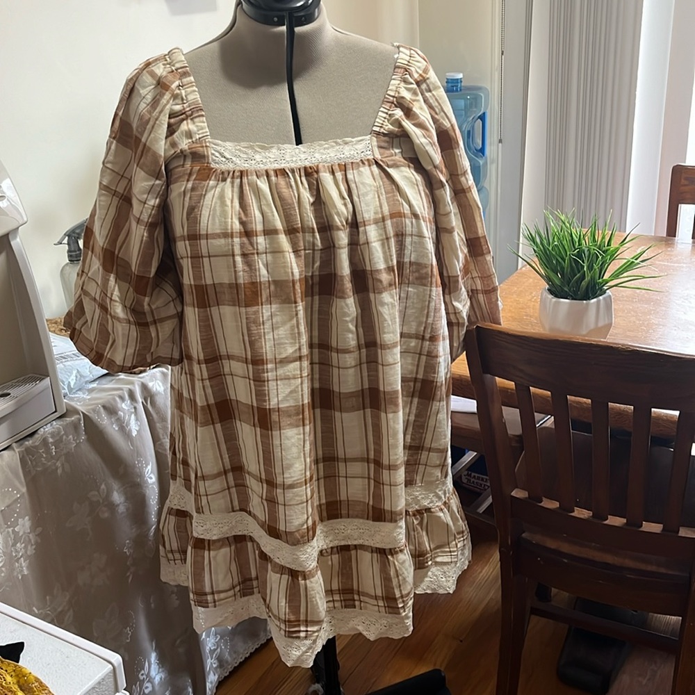 Plaid dress